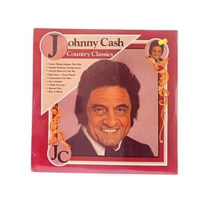 JOHNNY CASH  Country Classics LP NEW & SEALED Vinyl Record 1983 CBS Records USA